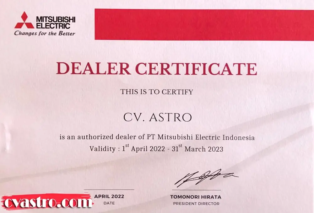 Dealer Resmi Mitsubishi Electric Indonesia